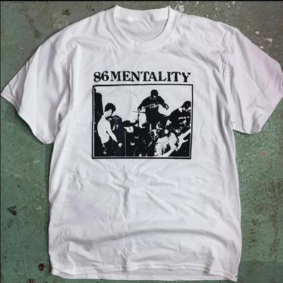 NEW 86 Mentality Band Collection Gift Fan White Size S-5Xl Shirt HH112