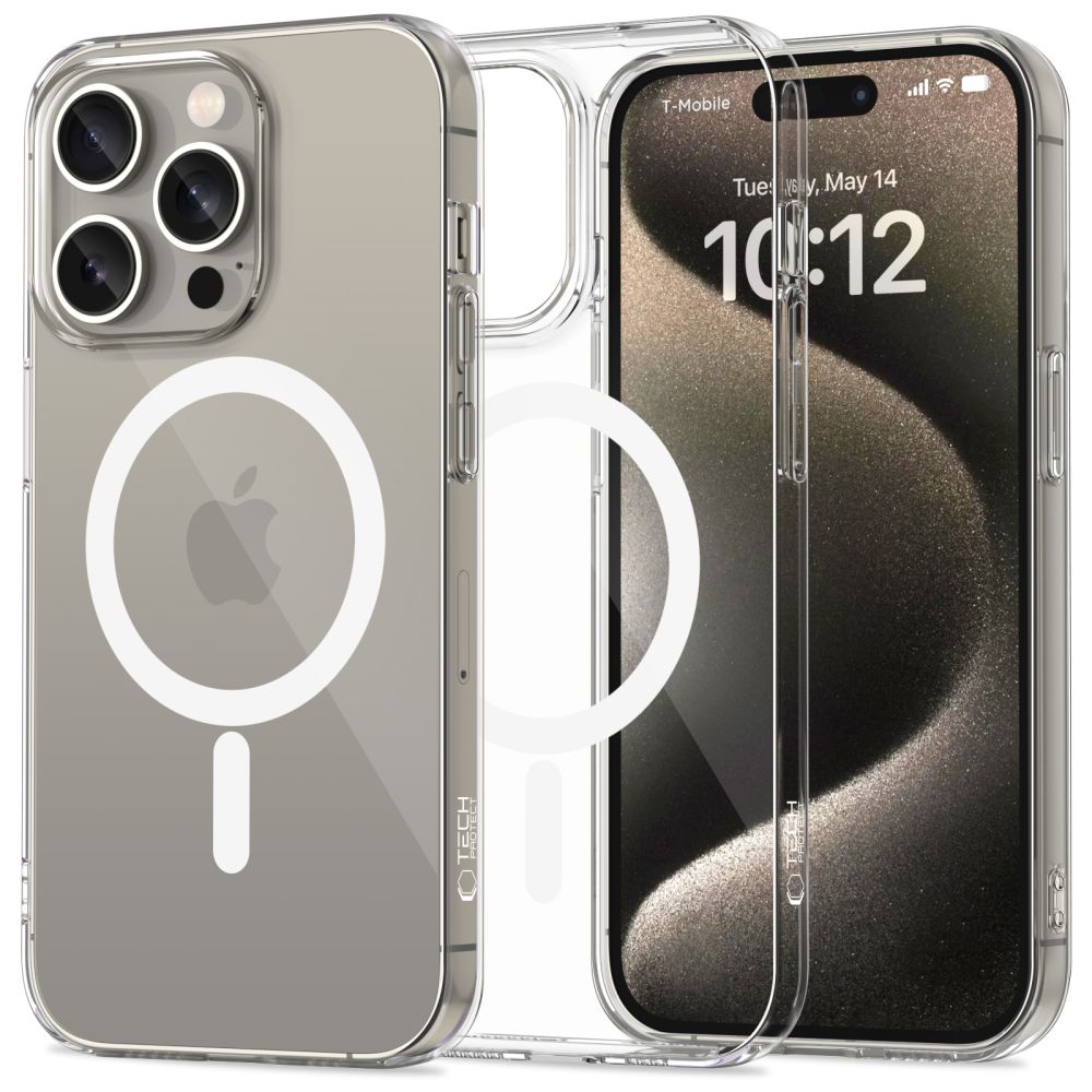 Tech-Protect Flexair Magsafe Iphone 15 Pro Clear