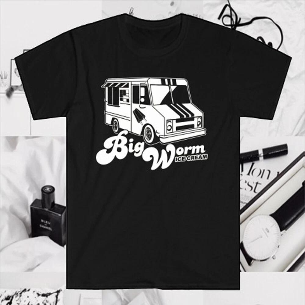 Men s and Women s T-shirts Friday Movie DVD Big Worm Ice Cream XXXL