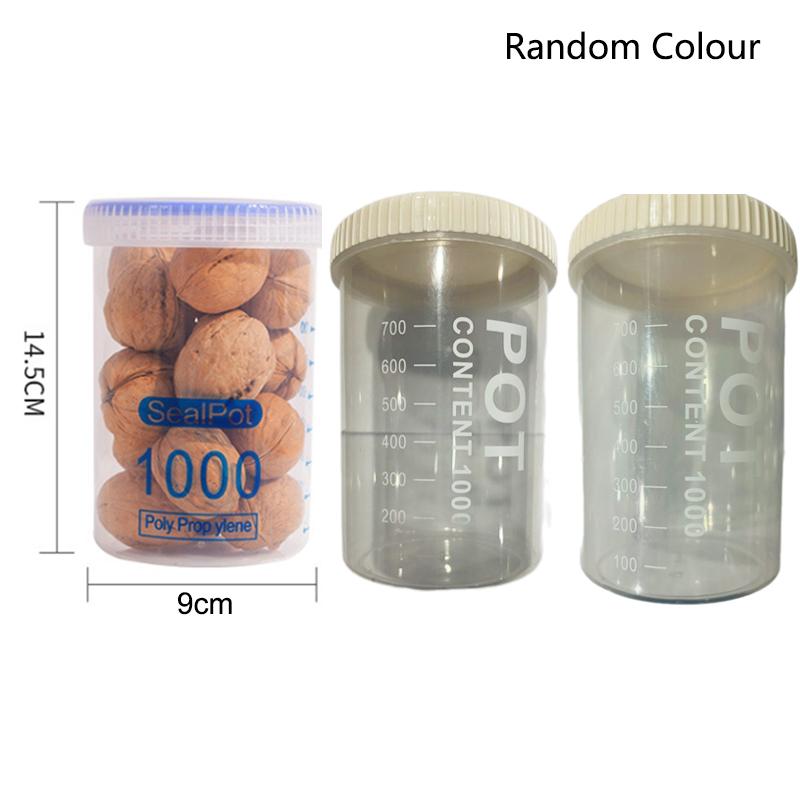 

1 шт. герметичный ящик для хранения прозрачный кухонный органайзер для пищевых продуктов и зерна емкость для хранения пластиковые большой емкости влагонепроницаемые герметичные банки 1000ml
