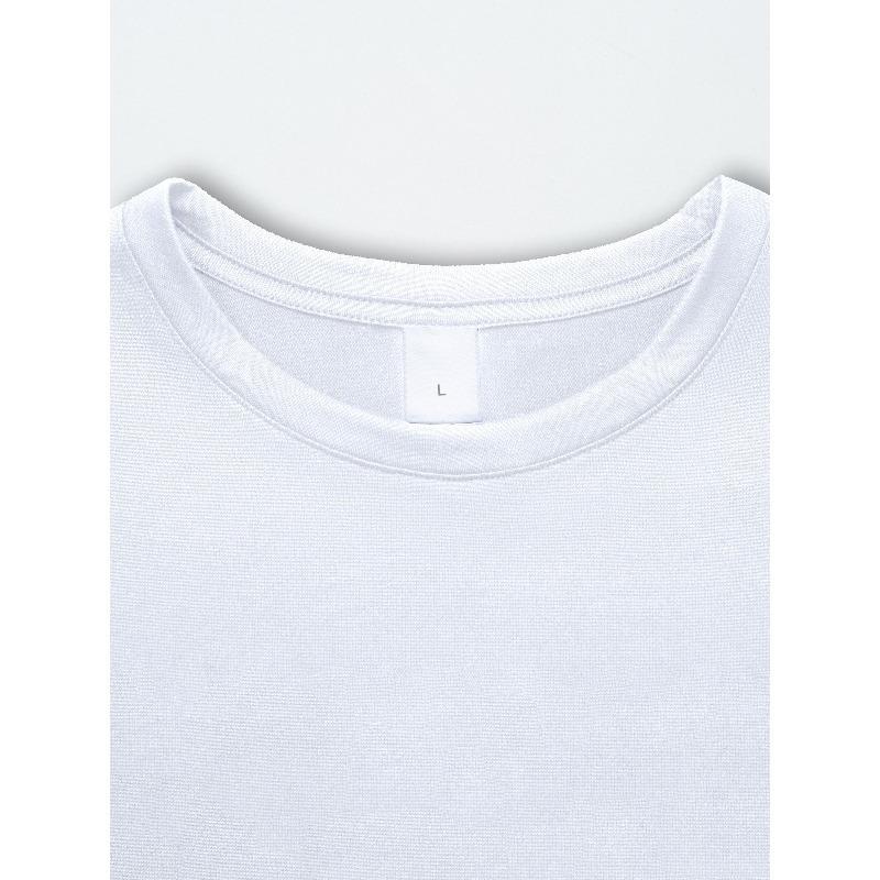 Men's Beer Print T-Shirt - Casual Short Sleeve Summer Tee , Round Neck Regular Fit for Outdoor Parties, BBQs & Casual Attire