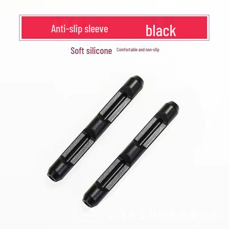 Soft Silicone Anti-Slip Eyeglass Temple Tips & Ear Hooks for Sport