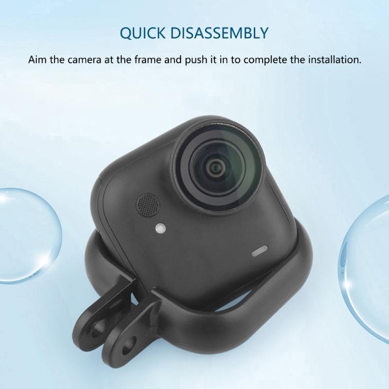 Shockproof Thumb Camera Cage Protective Shell Tool Less Mounting Lightweighted Frame For Go Ultra Thumb Action Camera