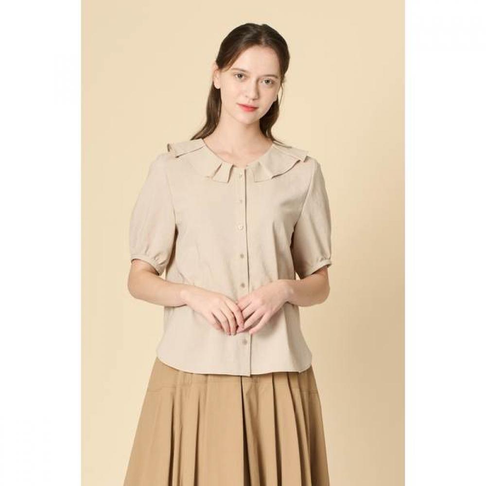 

Bcbg Ruffle Collar Blouse B4f7b413 Dark Navy (56)/55