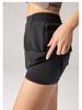 Women's Quick-Dry Sports Shorts - Anti-Exposure, Two-Piece Look, Breathable, Yoga/Running Fitness Shorts for Summer