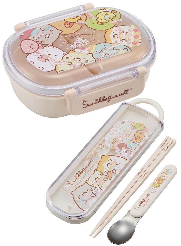 Skater Antibacterial Chopsticks and Spoon Sumikkogurashi Sweets Made In Set, Shop, Japan, CCA1AG-A
