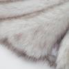 2024 European & American Women's Solid Color Faux Fur Loose Streetwear Coat