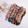 Twist Scarf Color Matching Women'S Scarf Contrasting Color Imitation Hand-Painted Printed Scarf