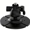 Flexible Adhesive Helmet Mount Base With 360 Swivels Ball Head For Secure Mounting On Various Surfaces