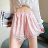 Women's Summer Ice Silk Lace Safety Shorts & Base Layer Pants