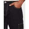 Джинсы Brave Soul MJN-SPACEBLK черный Straight Fit