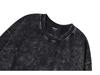 High Street Retro Distressed Oversized Sweatshirt for Men - European & American Trend, Loose Long Sleeve Top