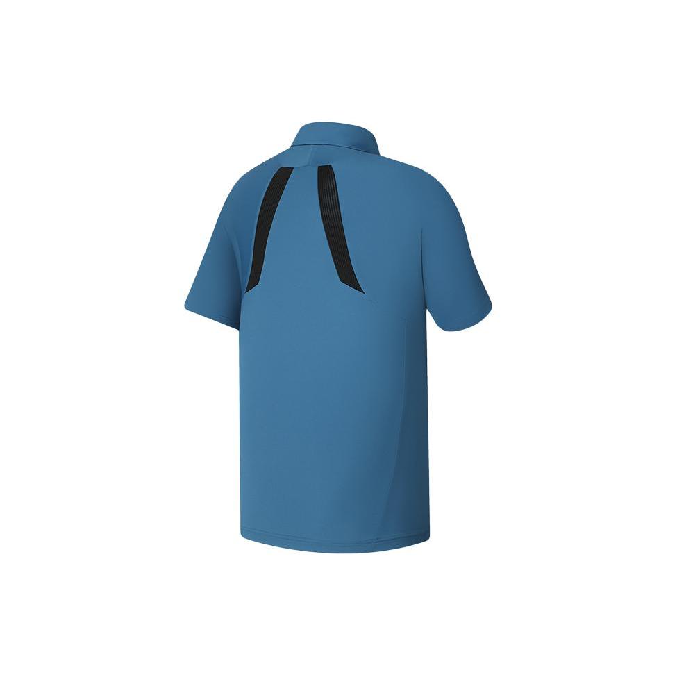 FILA Golf Polo Shirt Men's Logo Blue A11M415104F-DG