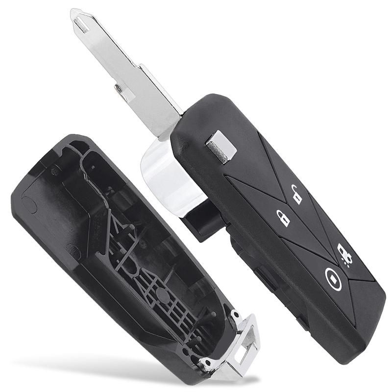 Replacement Flip Remote Car Key Fob Shell Cover 4 Buttons Case for Renault Pickup Truck Lorry Gamma Series T C K