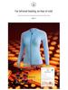 Women's Long Sleeve Cycling Jersey - Breathable, Sweat-Wicking, Zippered Sports Top for Outdoor Road and Mountain Biking