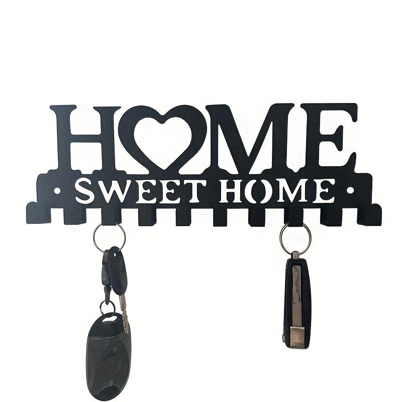 Kreatives Metall Wandhakenregal für Schlüssel & Eingangsbereich Aufbewahrung