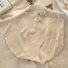 Women Mid Waist Seamless Antibacterial Ice Silk Panties With Pure Cotton Crotch