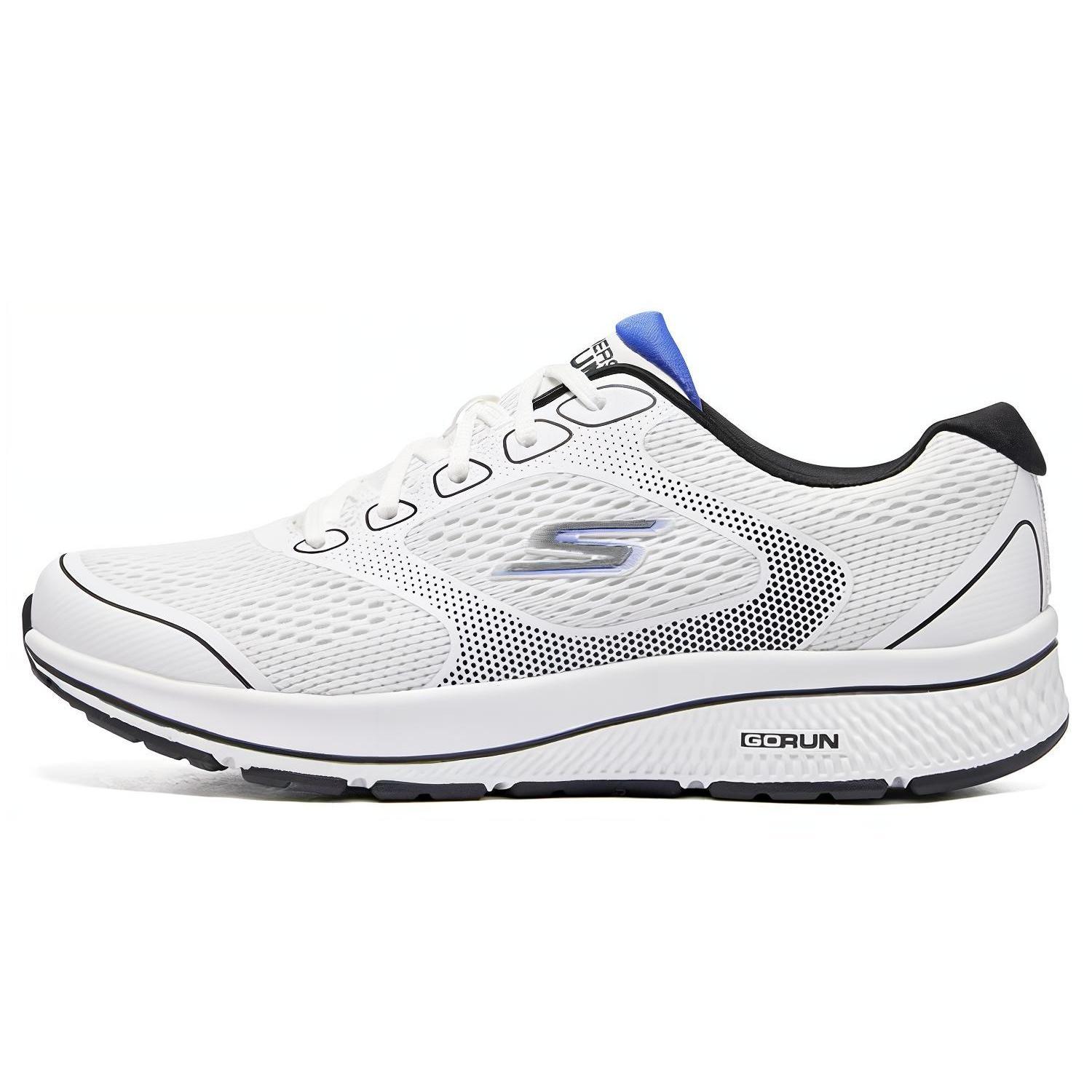 Skechers GO RUN Consistent  White Blue  Men s 220369-WHT EU 41
