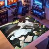 Steins;Gate-Themed Entrance Mat,Non-Slip Mat Area Rug,Room Decor,Outdoor Decor,Kitchen Rug,Doormat - Machine Washable,Easy to Clean