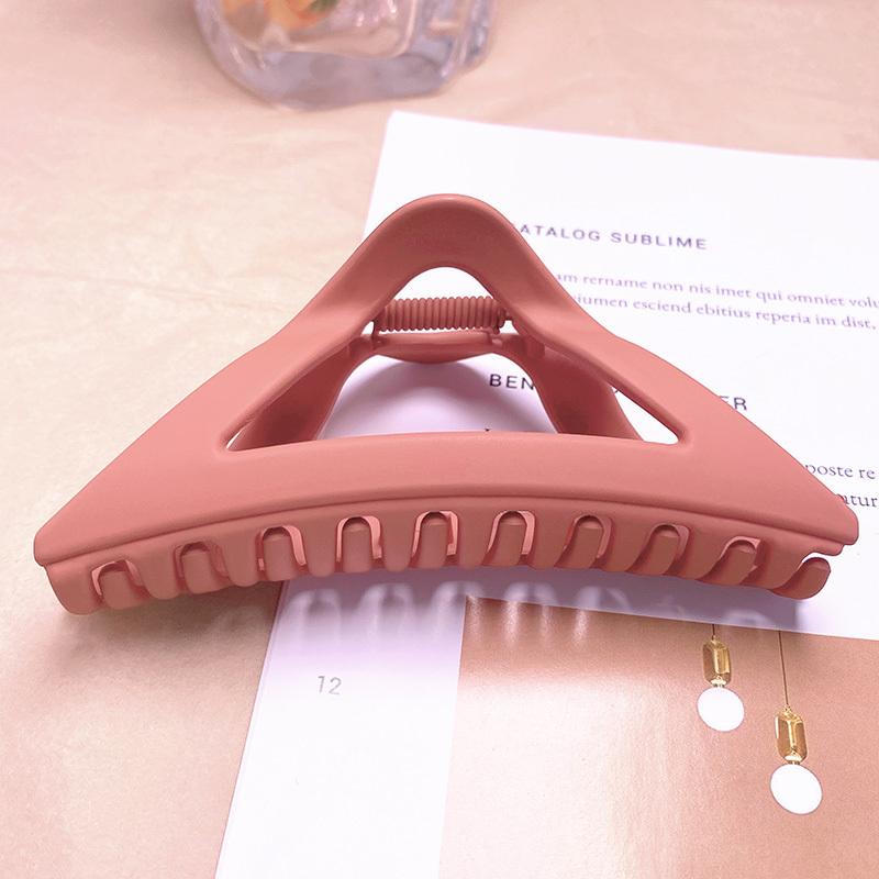 

Треугольные заколки для волос, матовые когти для волос, нескользящие французские когти для волос, матовые треугольные заколки для волос для женщин и девочек a-1