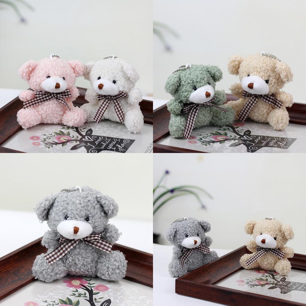 Adorable Mini Teddy Bear Plush Toy Cute Small Bear Doll Soft Pp Cotton