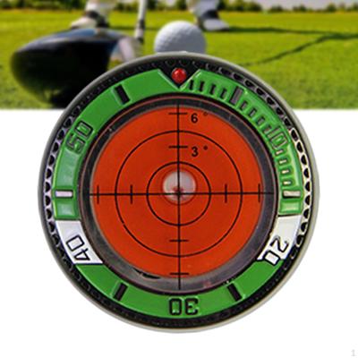 Gelişmiş Golf Deneyimi için Yeşil Okuyucu Dairesel Kabarcık Seviyeleri Koyan Golf Topu İşaretleyici