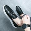 Men's British Style Leather Tassel Loafers - Slip-on, Pointed Toe Formal & Casual Shoes