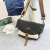Nova Bolsa Quadrada Pequena Casual Leve Impermeável Estilo de Trabalho Tendência para Homens e Mulheres Grande Capacidade Bolsa de Ombro Único Transversal Versátil
