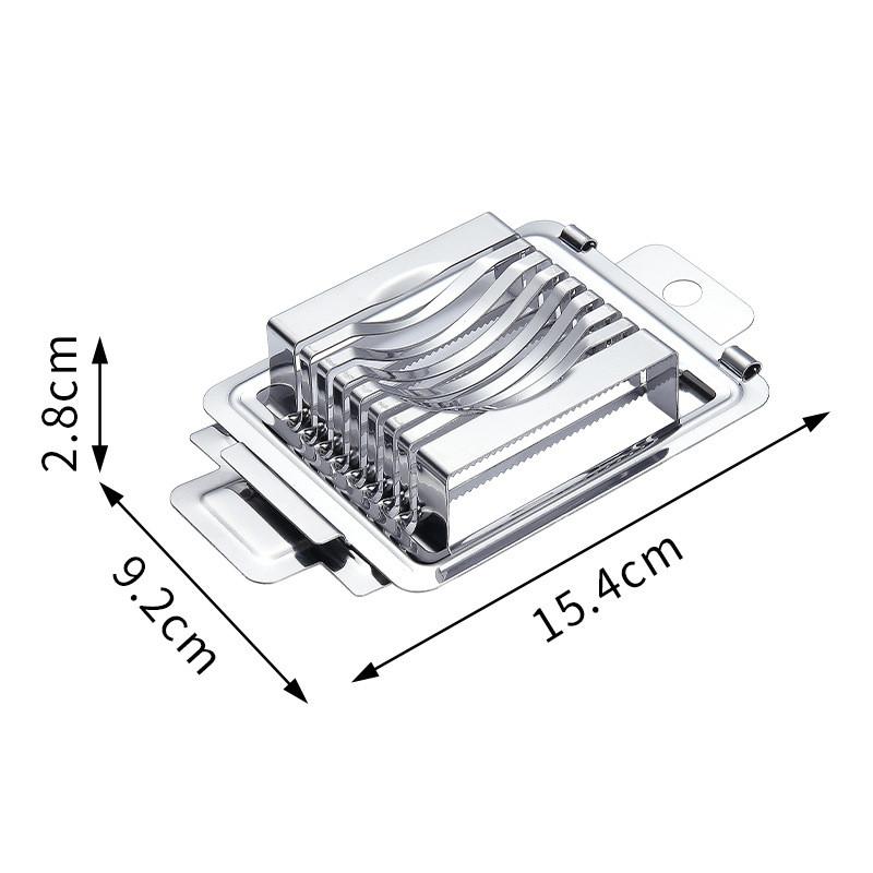 Äggdelare Skärare Hårdkokta Ägg Mångsidig Äggskärare Mini Manuell Äggdelare Ägg Skinka Svamp Jordgubbe Mjuk Frukt