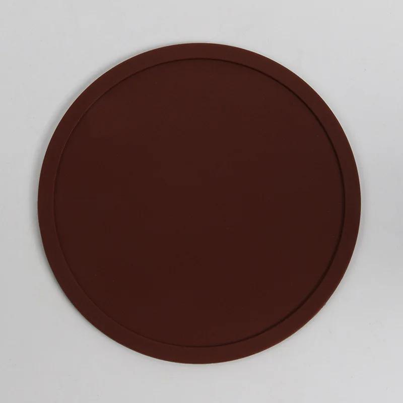 

Подставки из силикона Leeseph, круглые подставки для напитков, подставки для кофе и чая, термостойкие стеклянные подставки, коврики под горячее