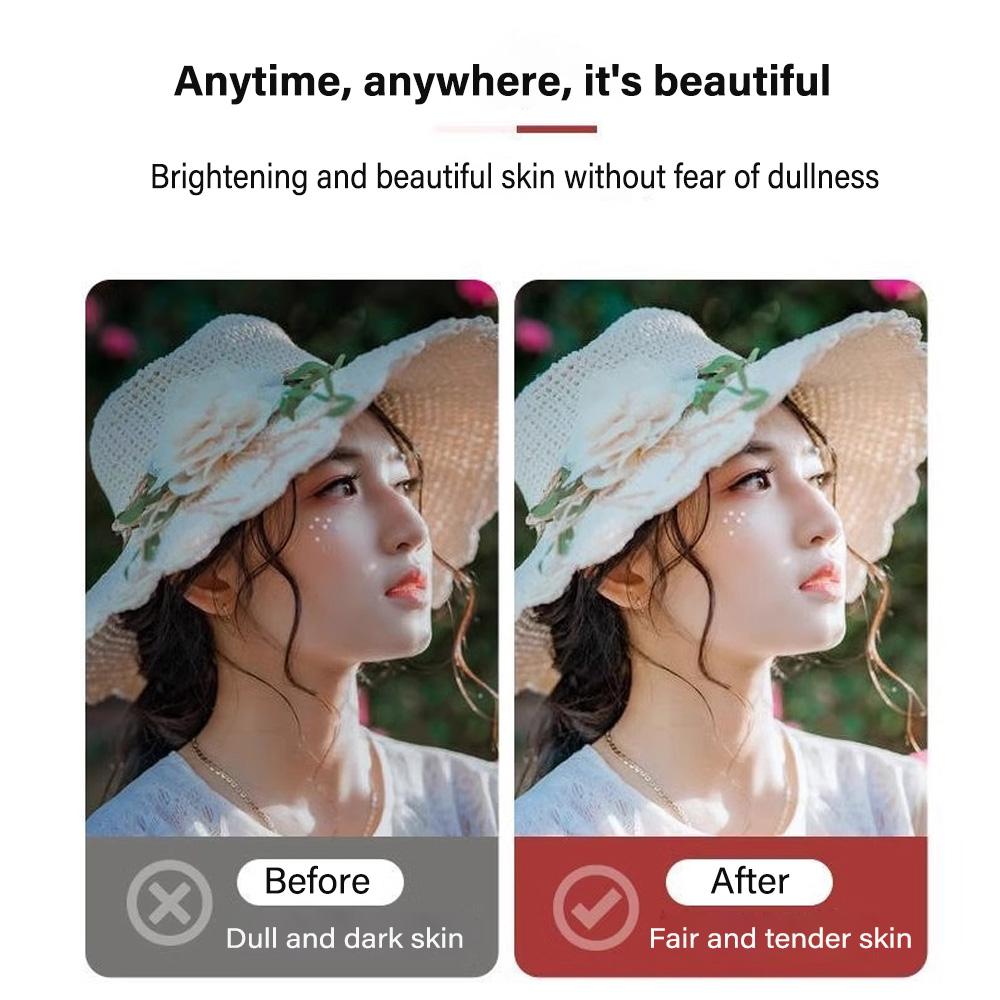 USB C Rechargeable Selfie Fill Light 3 Color Modes Adjustable Brightness Clip-on LED Light for Mobile Phones & Computers