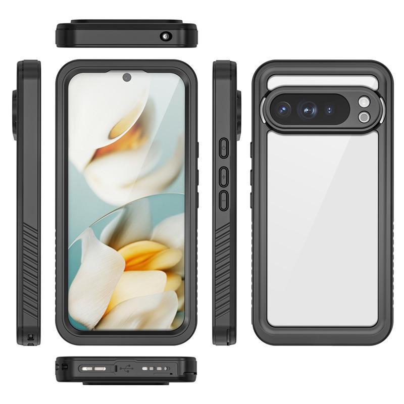 Google Pixel 10 PRO XL Waterproof Transparent Case - Full Coverage Protection