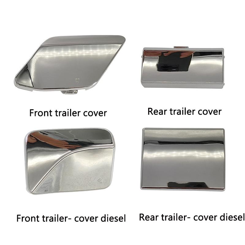 For Mercedes Benz ML Class W166 Front And Rear Tow Hook Cover Plate Front And Rear Bumper Trailer Hole Cover 2012-2015