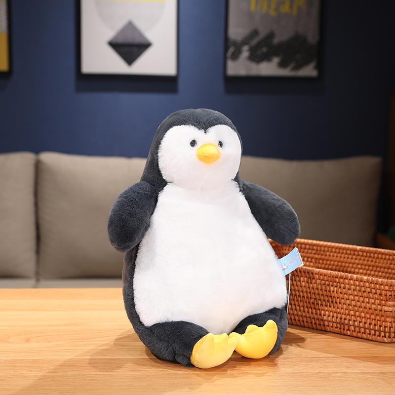 Lazy Penguin Plush Toy Pillow Doll Backrest Cushion Sleeping Companion Gift Girl