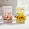 Tulip Rose Sunflower Flower Bouquet Building Blocks Mini Bricks Building Block Toy