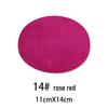 Universal Suede Oval Iron-On Elbow & Knee Patch Sticker for Jackets & Sweaters
