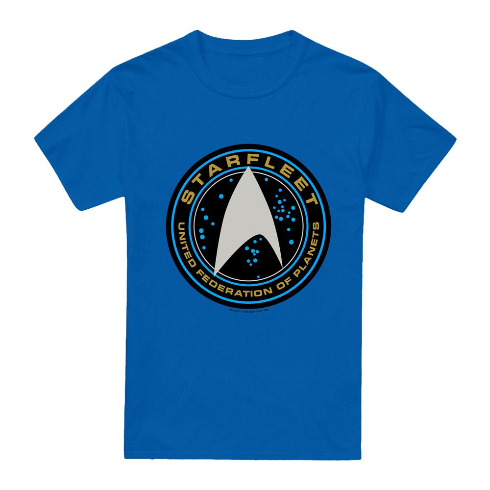 Star Trek Beyond Mens Starfleet Patch T-Shirt