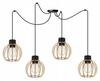 MODERN WOODEN LED CEILING HANGING LAMP