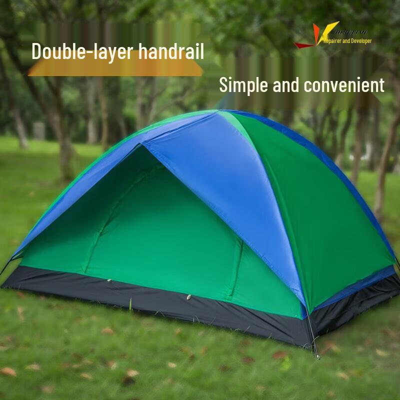 Youtuozhe 3-4 Person Double Layer Camping Tent