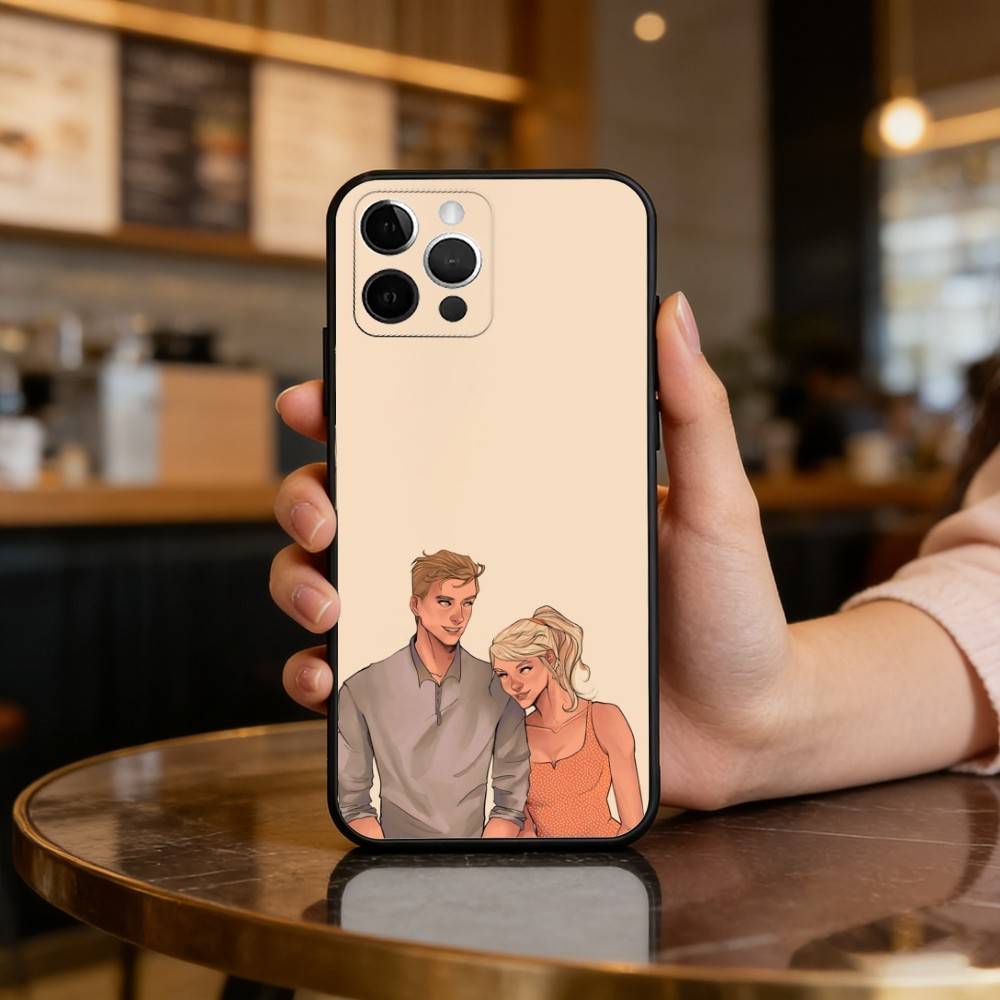 

People We Meet on Vacation Phone Case For iPhone 17,16,15,14,13,12,11 Plus,Pro Max,Soft Silicone Black Cover iPhone13PROMAX