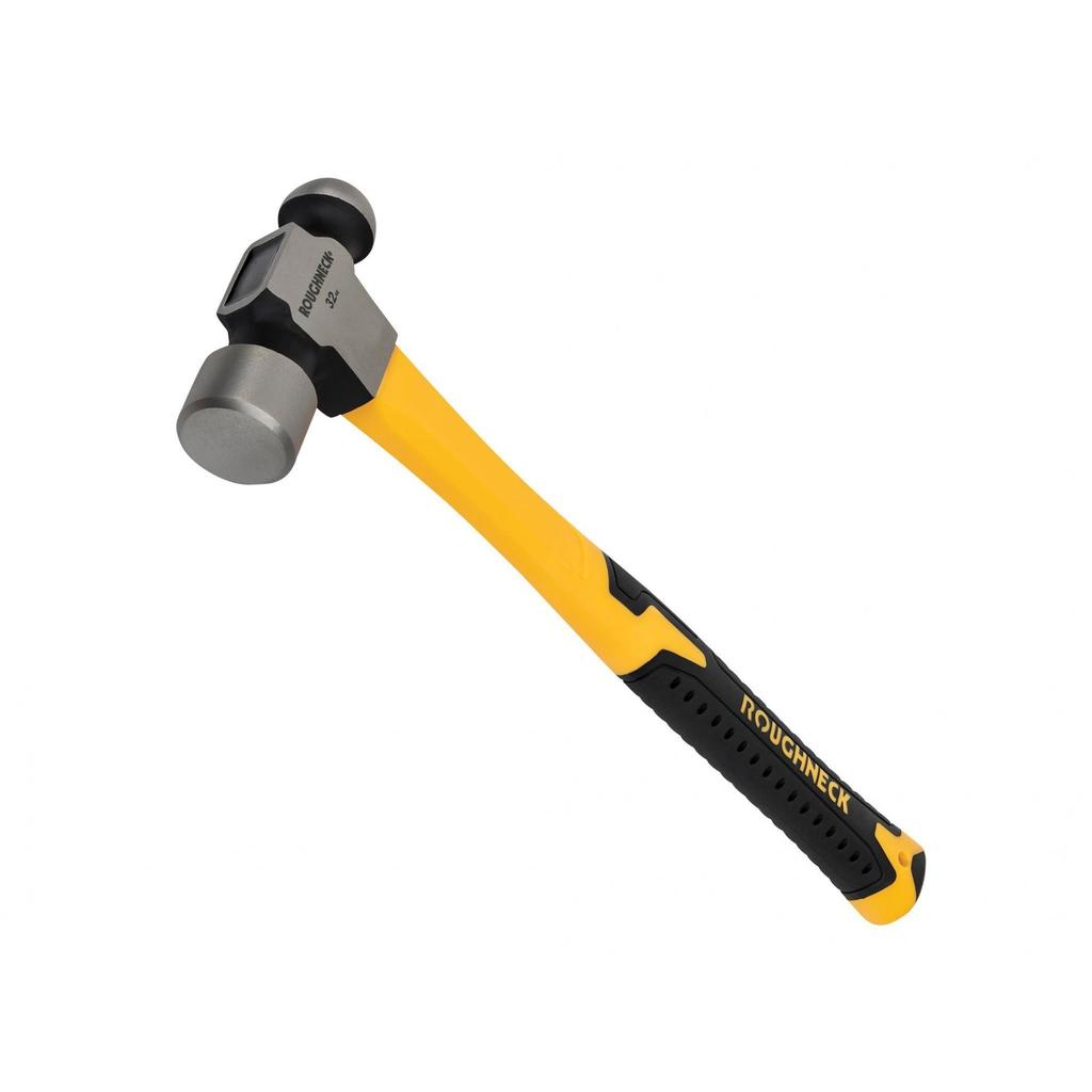 Roughneck Ball Pein Hammer, Fiberglass Shaft