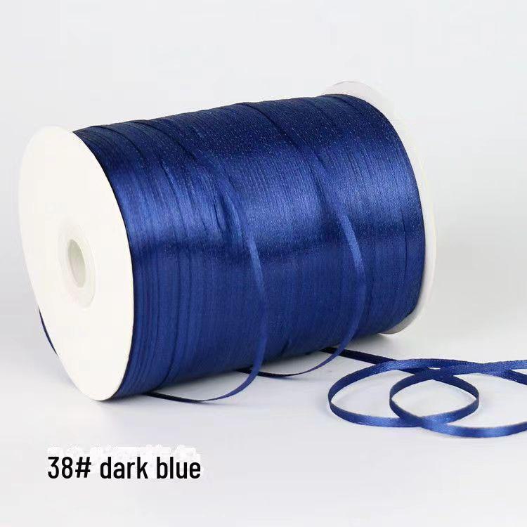 0.3cm Satin Ribbon for Bookmarks, Hair & Balloon Accessories, and Gift Packaging Bow.
