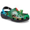 Crocs Classic clog full-length print hole shoes for men and women green blue