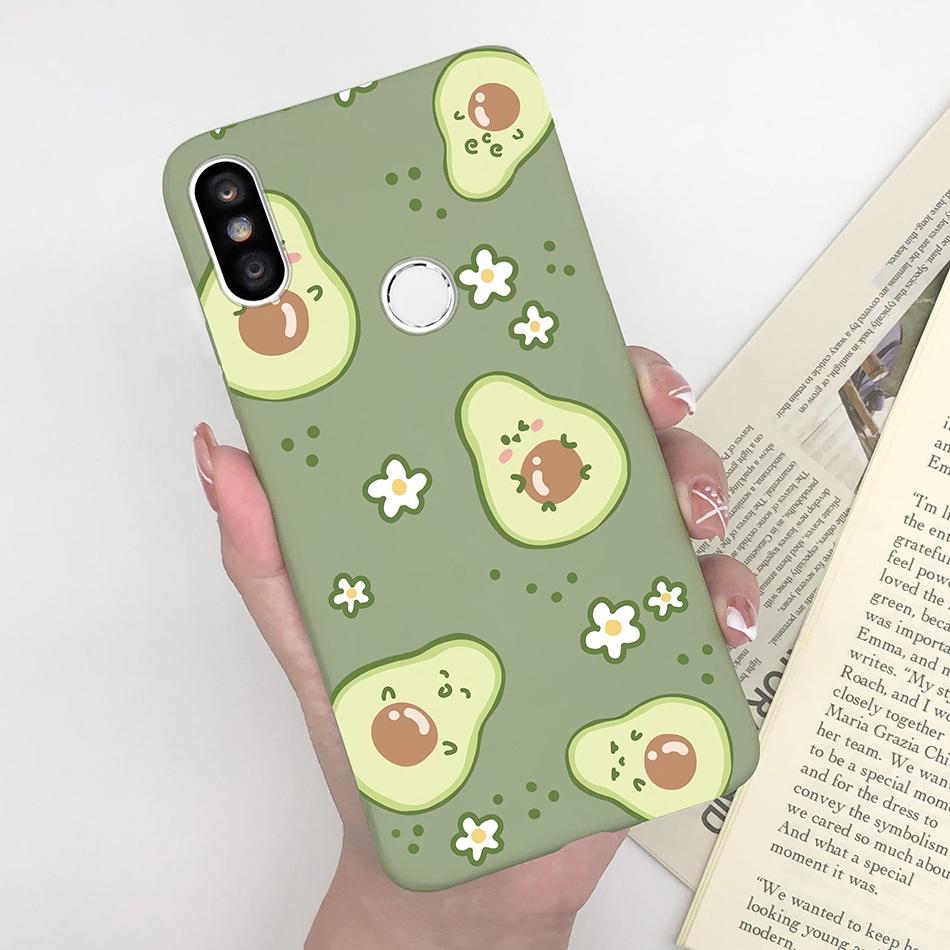 Case For Xiaomi Redmi S2 Y2 Cover Soft Matte Cute Pattern Silicone TPU Phone Case for Xiaomi RedmiS2 S 2 Y 2 Cases Back Cover