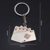 1PCS Unisex Keyring Creative Poker Key Holder Men's Car Keychains Versatile Key Ring Metal Key Chain Accessories