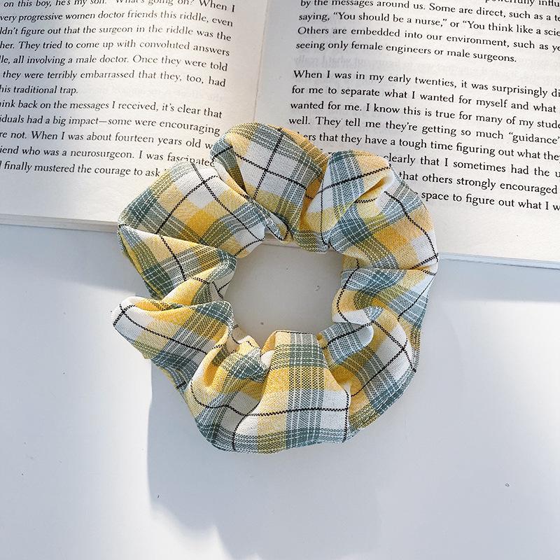 Korean JK College Style Hair Accessories Set: Cute Hair Ring, Headband, Rubber Band, and Large Intestine Hair Rope