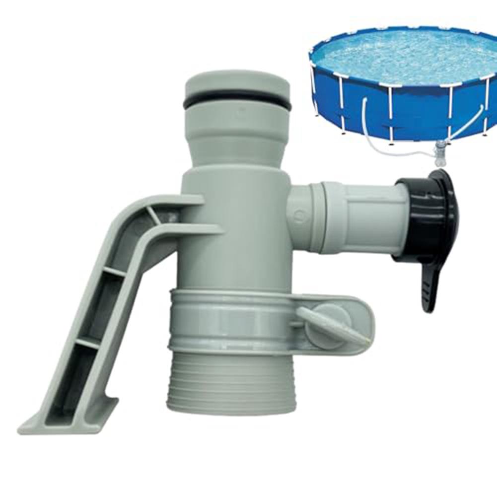 Plastic Pool Tank Plunger Valve For 637R 12363 Pool Hose Adapter Adjustable Plunger Valve Ground Pool Plunger Valve System