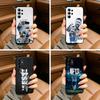 Jugador de fútbol GOAT M-messi Funda de teléfono de silicona suave negra para Samsung Ultra S25, S24, S21, S22, S23, S30, Plus, FE, Lite