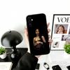 R-Ri L-Loud Pouzdro na telefon Pro Samsung Galaxy A73,A72,A71,A70,A53,A52,A51,Měkký silikonový černý kryt