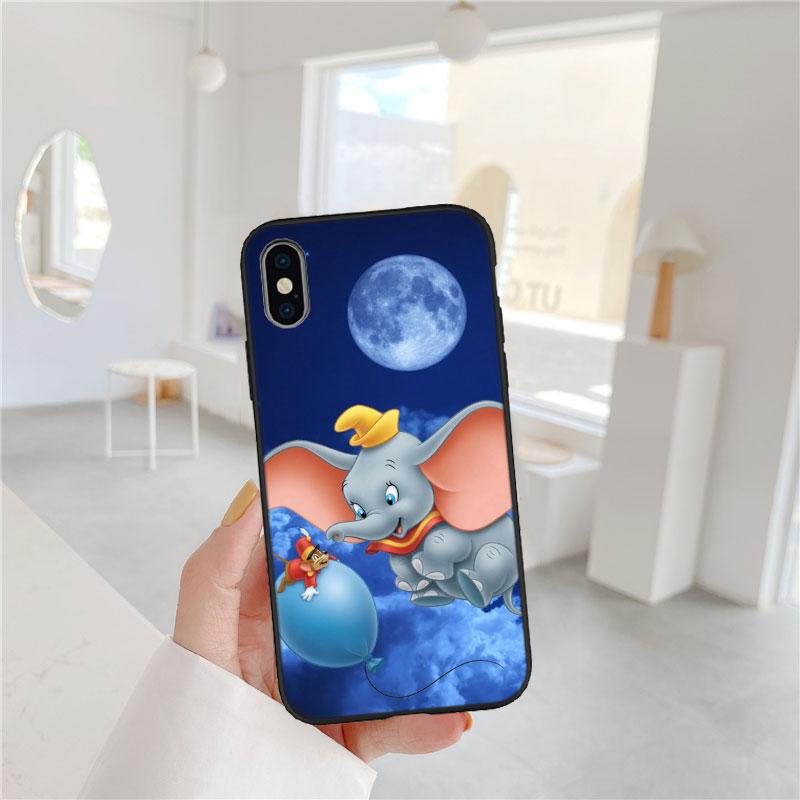 CJ38 Disney Dumbo Phone Case for Samsung Galaxy M06 M15 M16 M35 M55 M56 A36 A42 A50 A50S A51 A52 A32 A33 A05 A05S A06 A16 A20